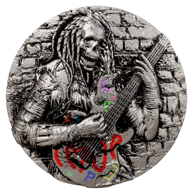 2025 Cameroon Peace and Love 2 oz .999 Silver Coin — Silver Pours